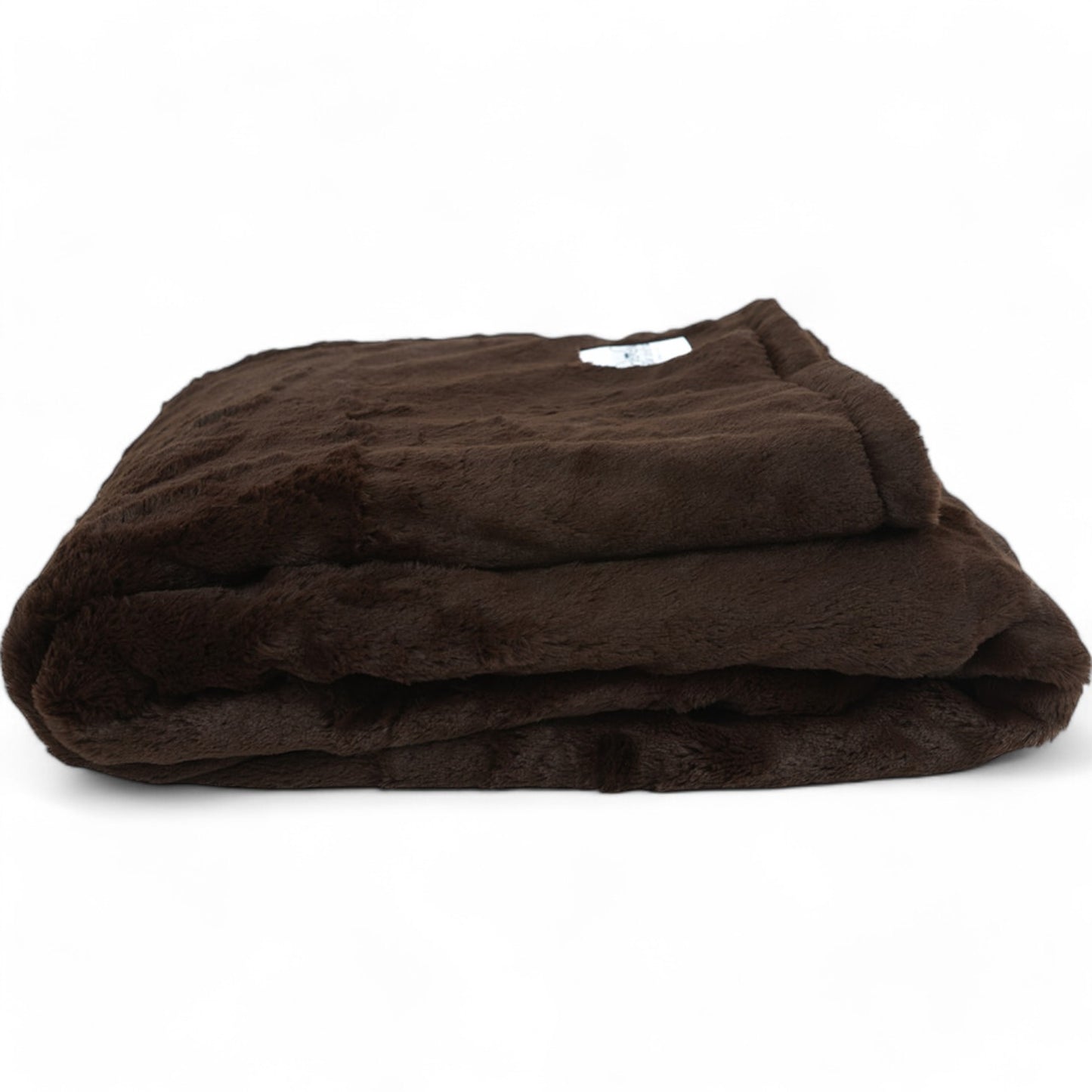 Luxury Borderless Throw (Big Blanket) - Chocolate