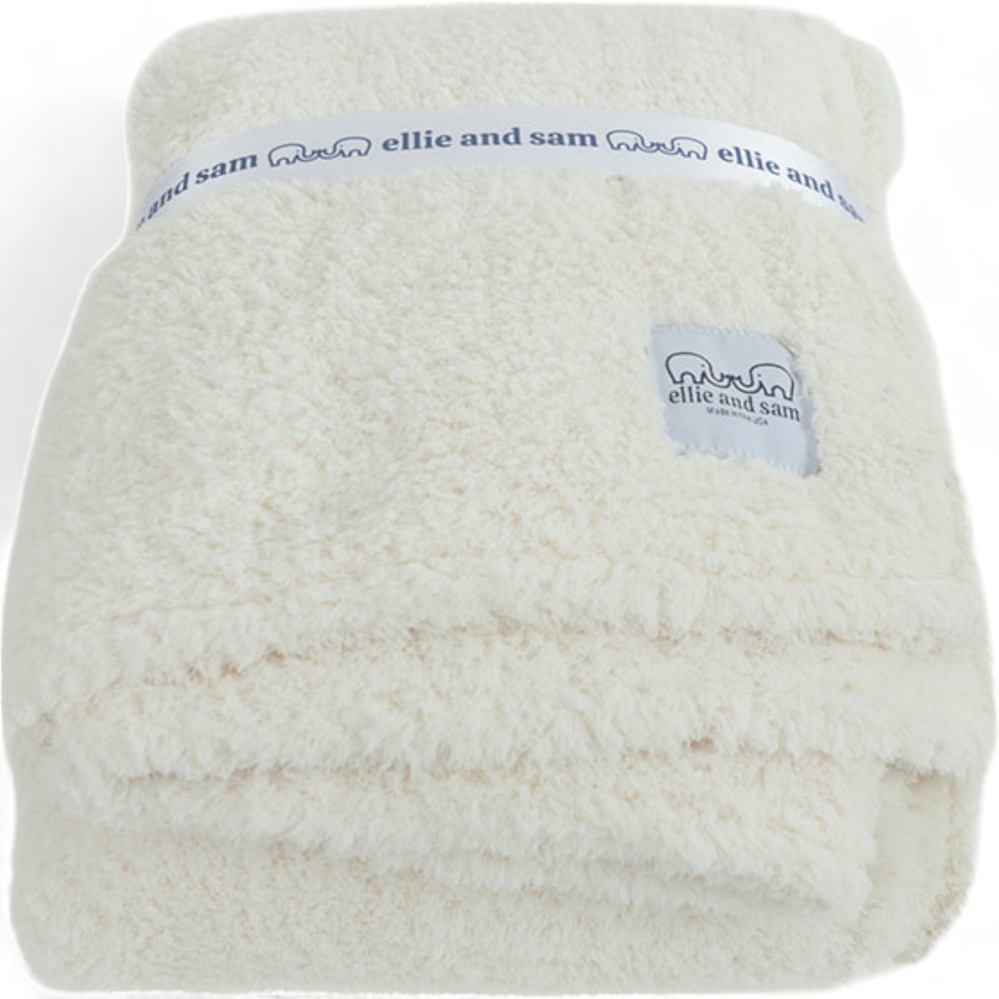 Classic Borderless Throw (Big Blanket) - Ivory