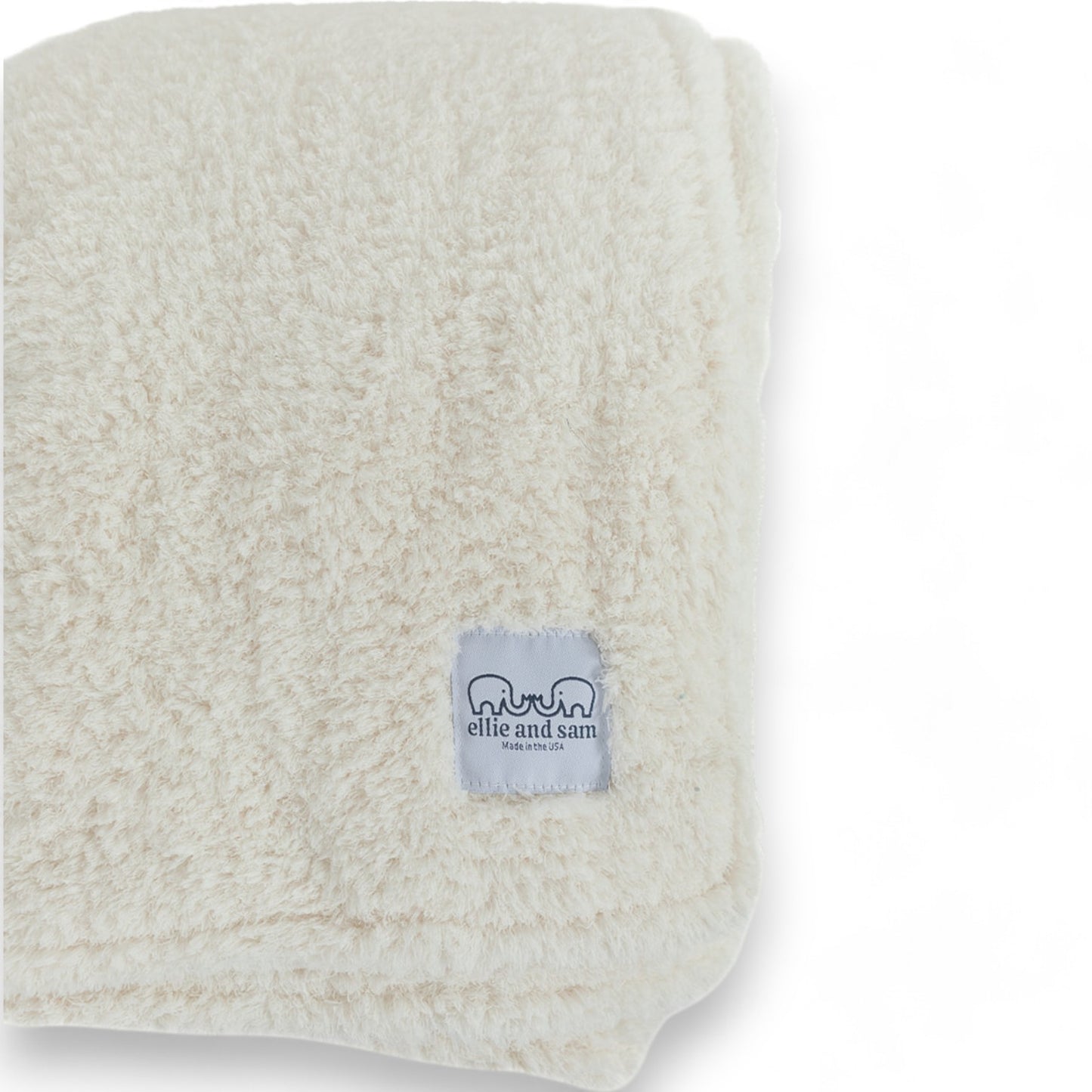 Classic Borderless Throw (Big Blanket) - Ivory