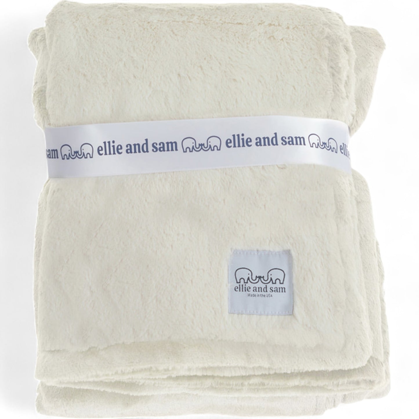 Luxury Borderless Throw (Big Blanket) - Ivory