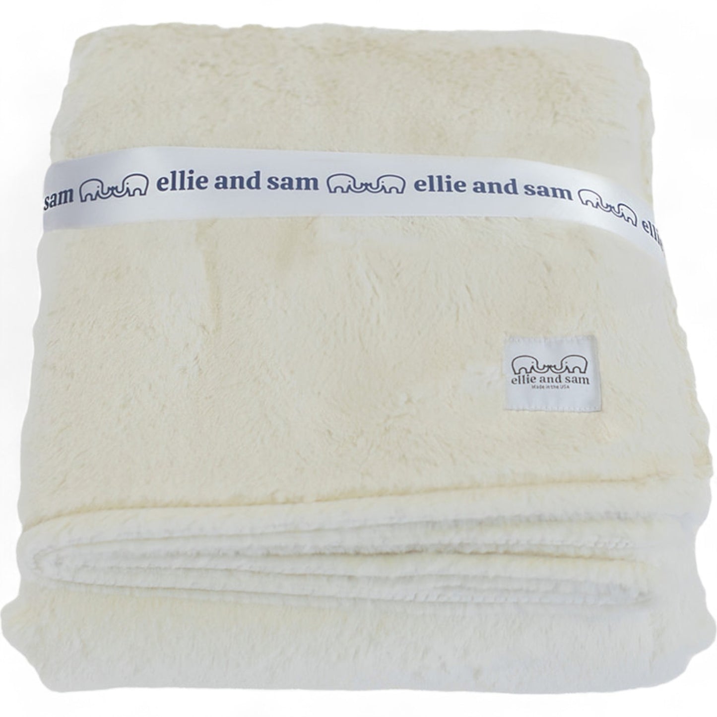 Luxury Borderless Throw (Big Blanket) - Ivory