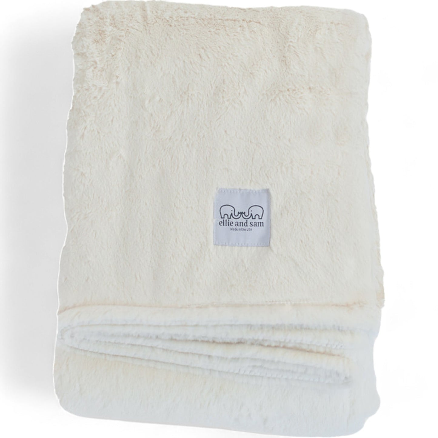 Luxury Borderless Throw (Big Blanket) - Ivory