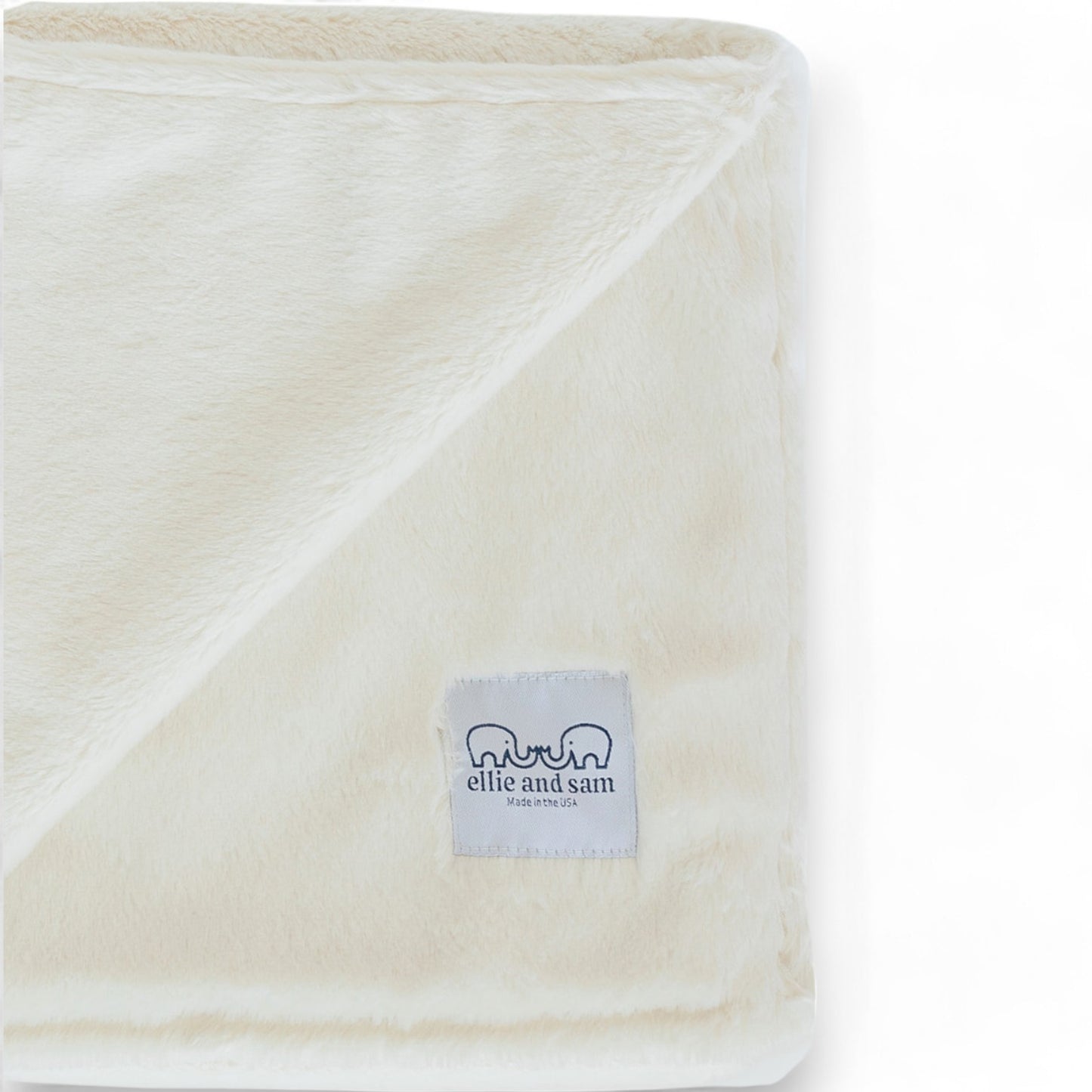 Luxury Borderless Throw (Big Blanket) - Ivory