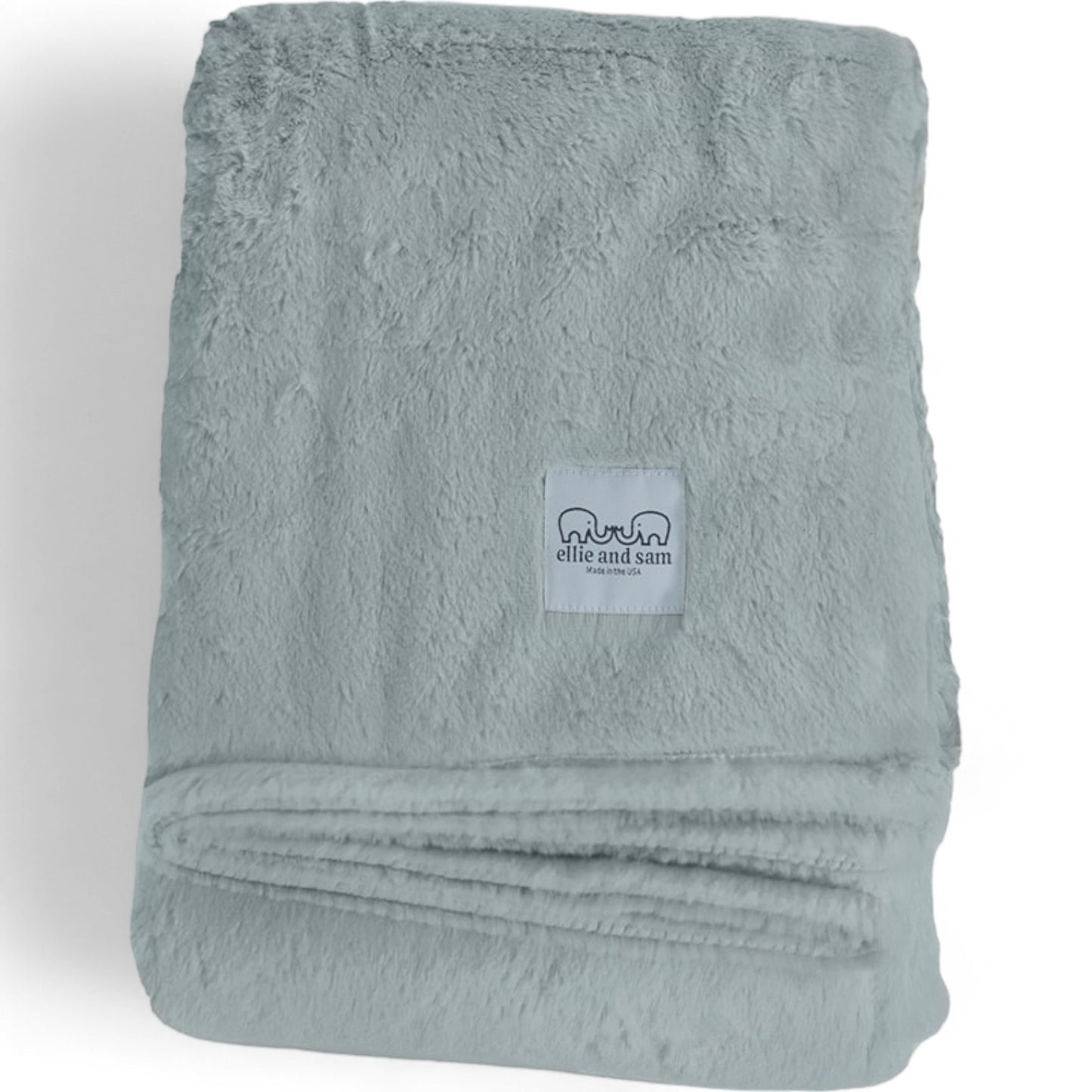 Luxury Borderless Throw (Big Blanket) - Silver
