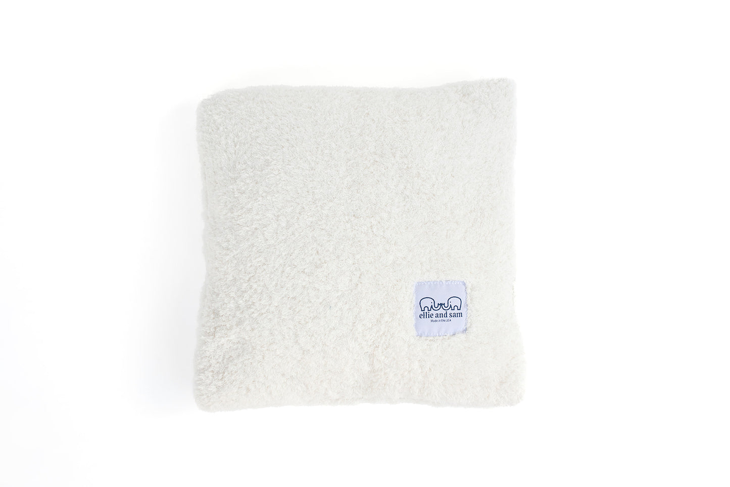 Classic Chenille Baby Nursery Pillow – Ivory