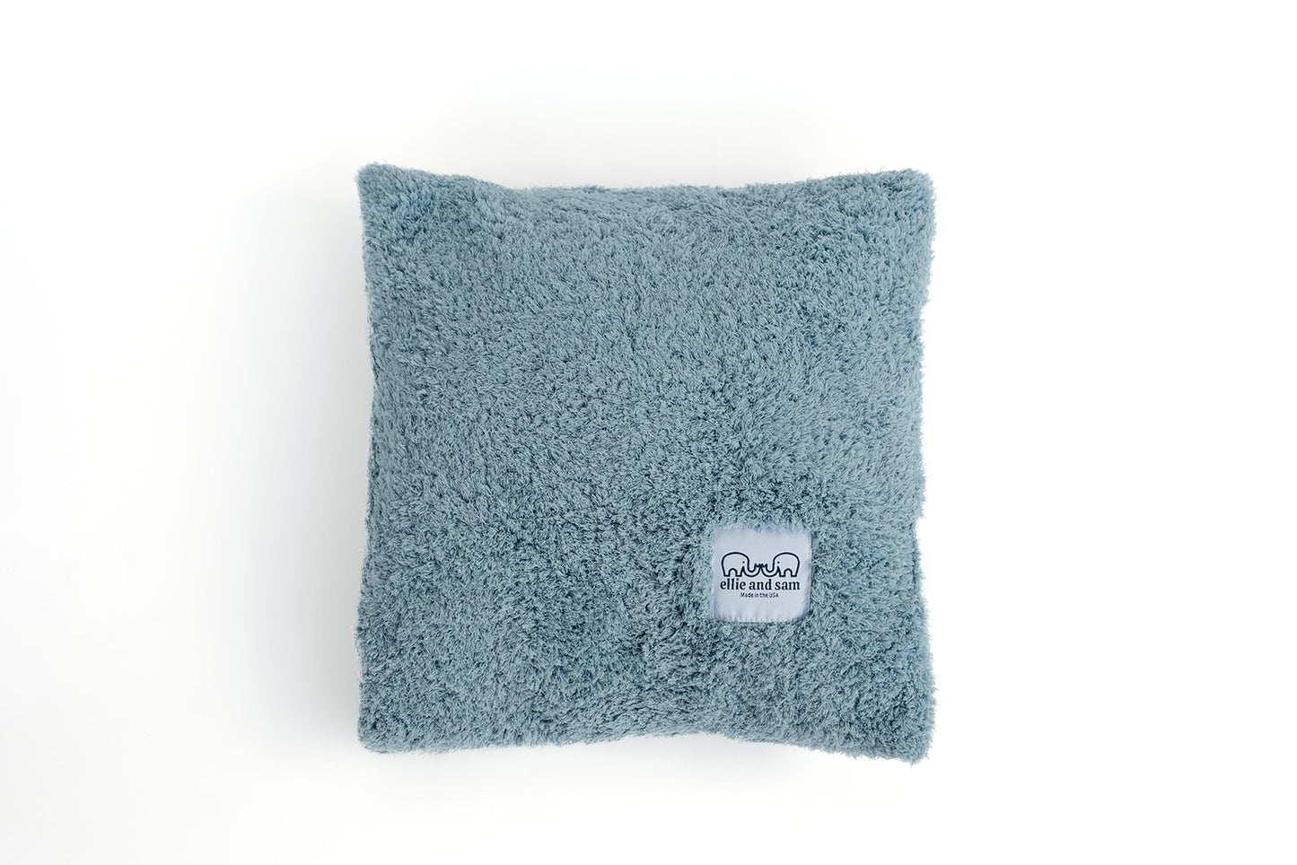 Classic Chenille Baby Nursery Pillow – Powder Blue