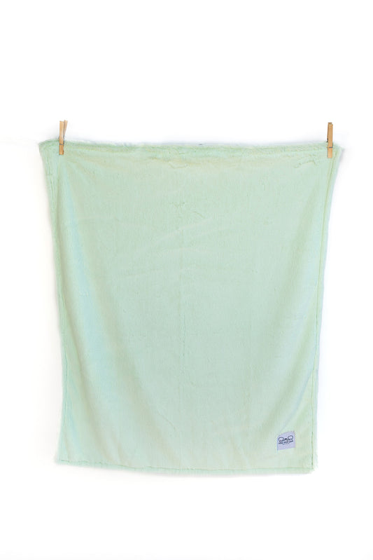 Luxury Baby Blanket - Mint Green