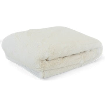 Luxury Borderless Blanket - Ivory