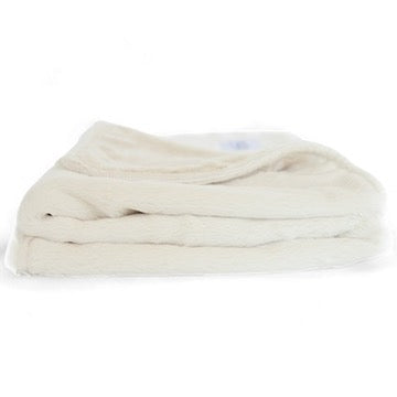 Luxury Borderless Blanket - Ivory