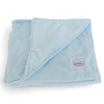 Luxury Borderless Blanket - Blue