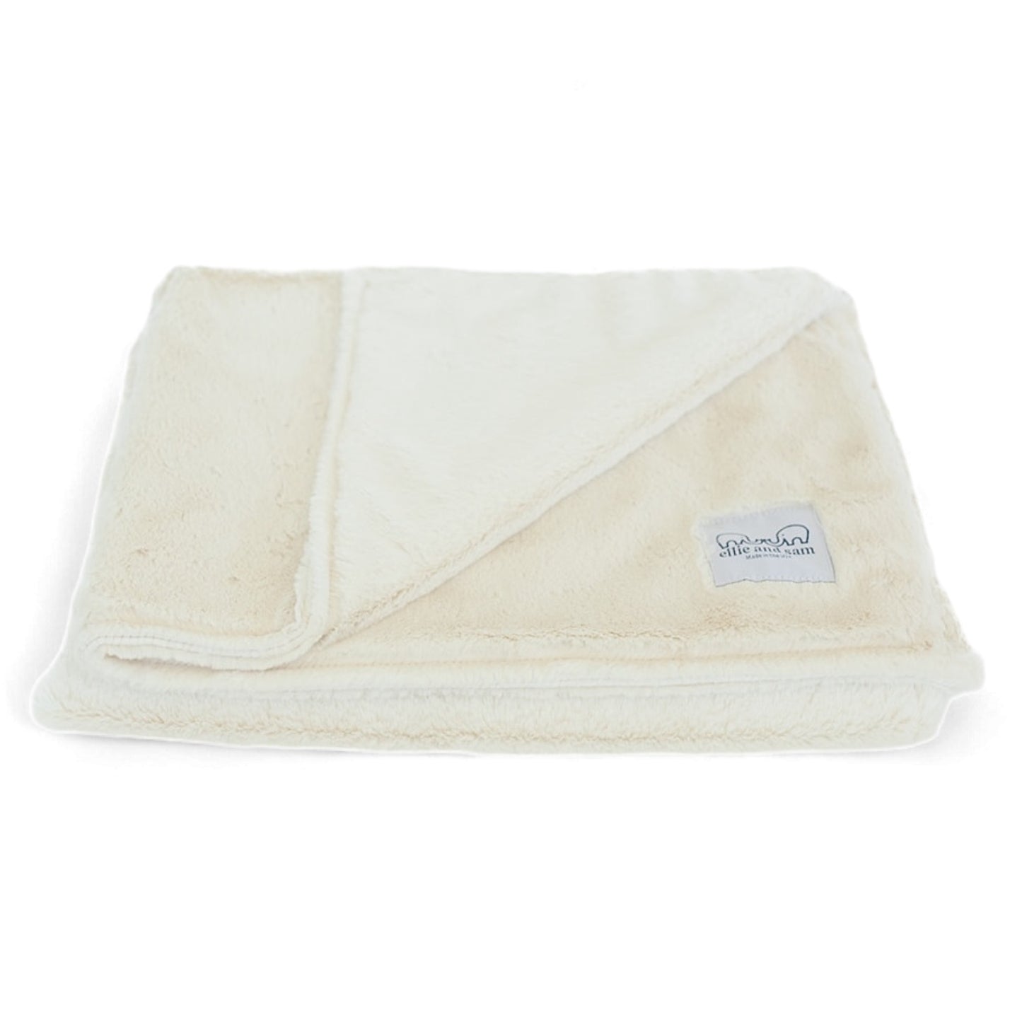 Luxury Borderless Blanket - Ivory