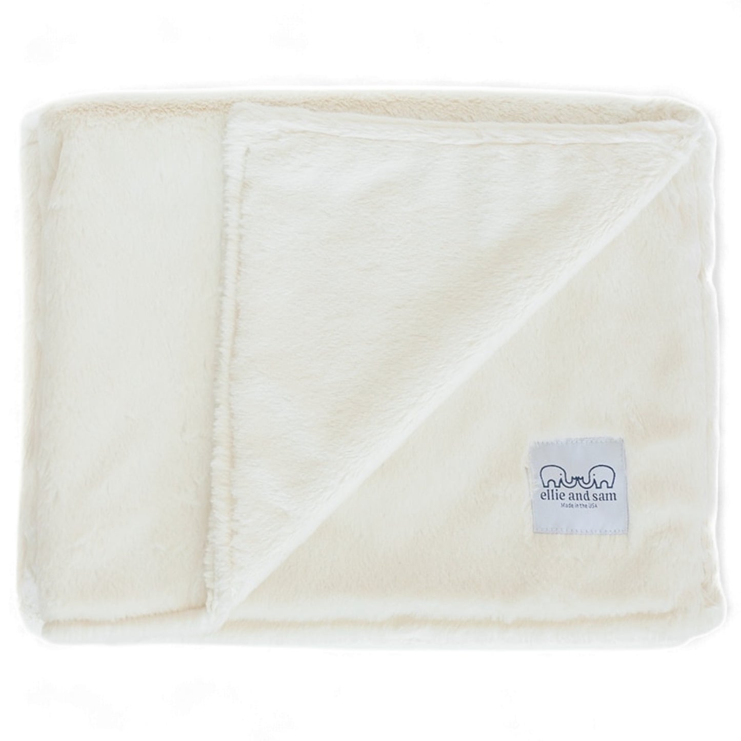 Luxury Borderless Blanket - Ivory