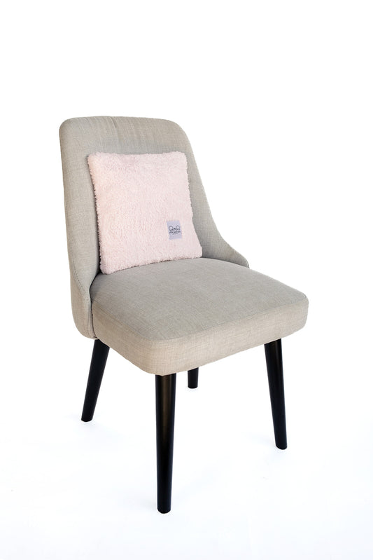 Classic Chenille Baby Nursery Pillow – Pink