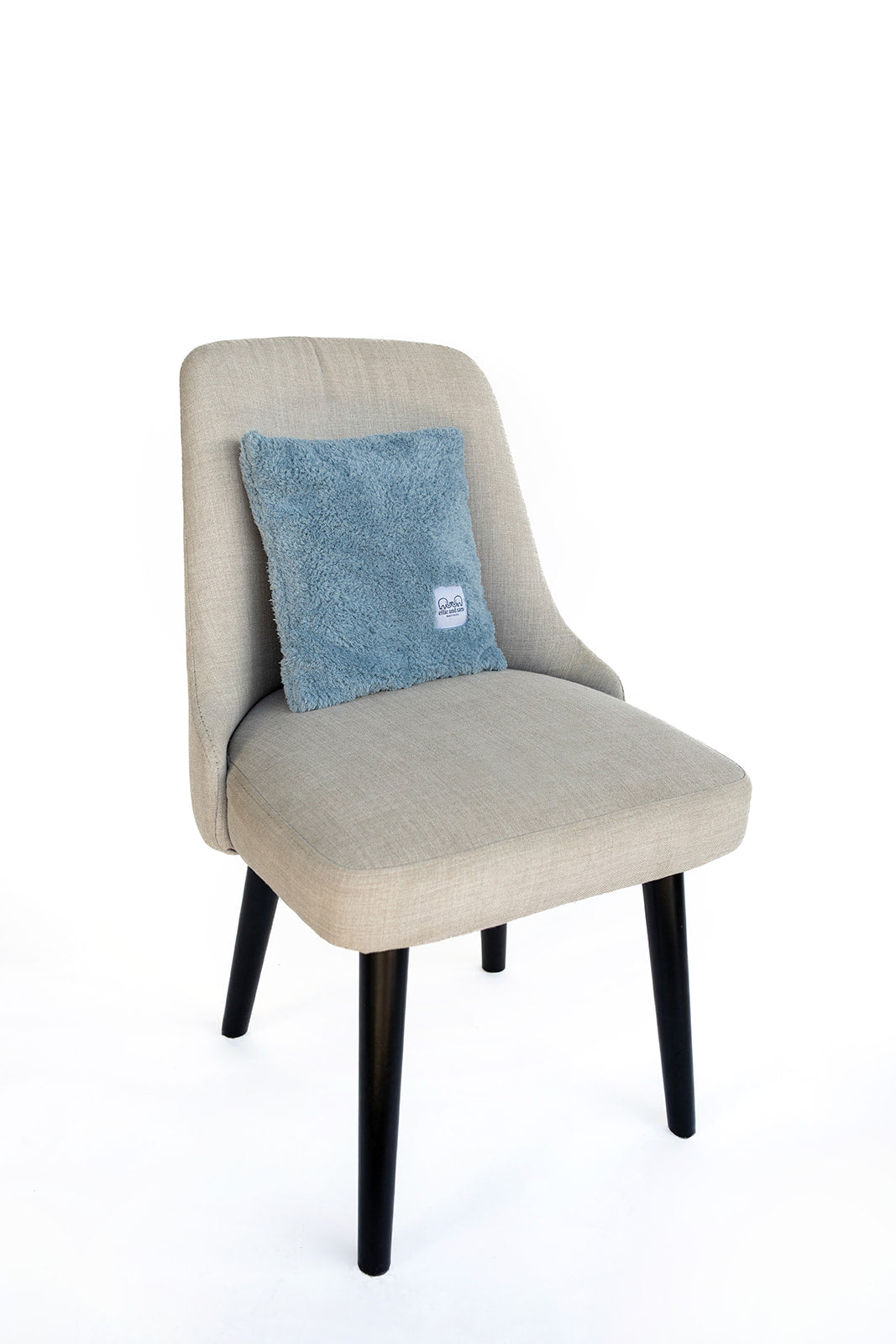 Classic Chenille Baby Nursery Pillow – Powder Blue