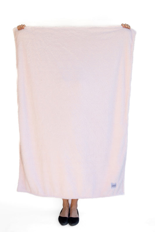 Classic Chenille Throw Blanket - Pink