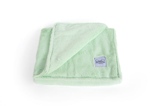 Luxury Baby Blanket - Mint Green