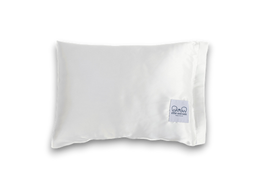 Satin Travel Pillow - Ivory