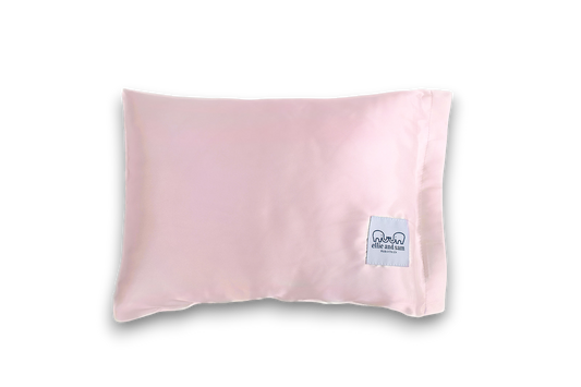 Satin Travel Pillow - Pink