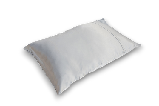 Satin Pillowcase - Silver (set of 2)