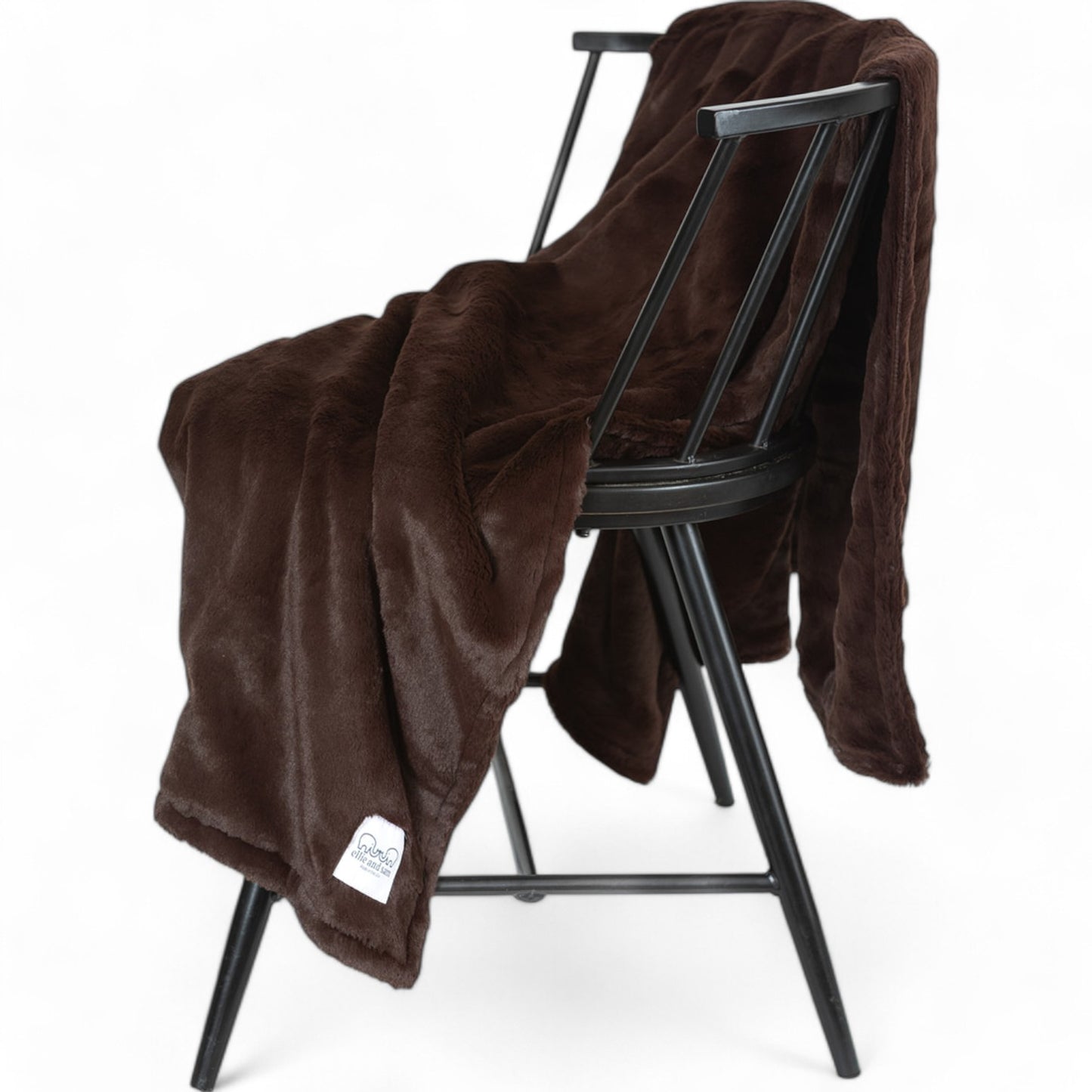 Luxury Throw Blanket - Chocolate